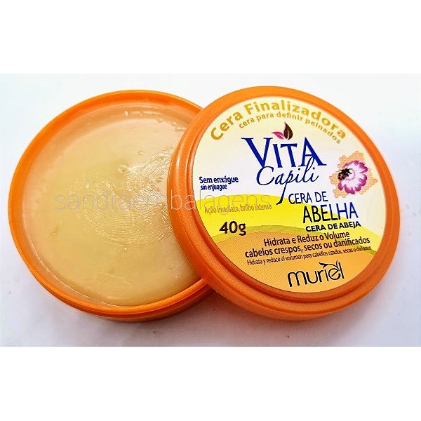 Cera De Abelha Finalizadora Vita Capili Muriel 40gr