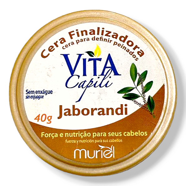 Cera Finalizadora Jaborandi Vita Capili Muriel 40g