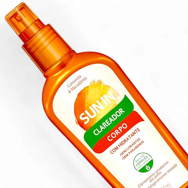 Clareador Pelos Corporais e Hidratante Phytoervas Sun In 120ml