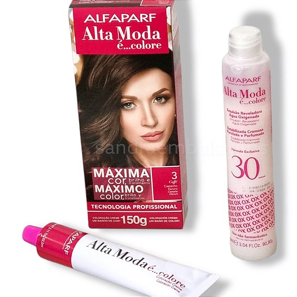 Alta Moda 3.0 Café Coloração Creme Alfaparf