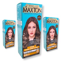 Tinta De Cabelo Maxton Embelleze 6.0 Louro Escuro - 3 Unidades