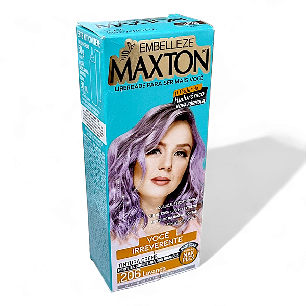 Tinta de Cabelo Maxton Você Mais Irreverente Embelleze 206 Lavanda