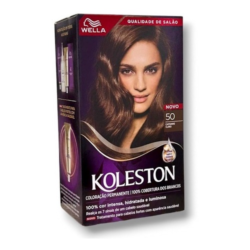 Koleston Coloração Permanente Cor 50 Castanho Claro