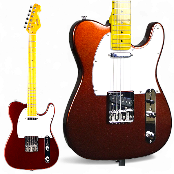 Guitarra Elétrica Telecaster PHX Vintage Vermelha TL-2 RD