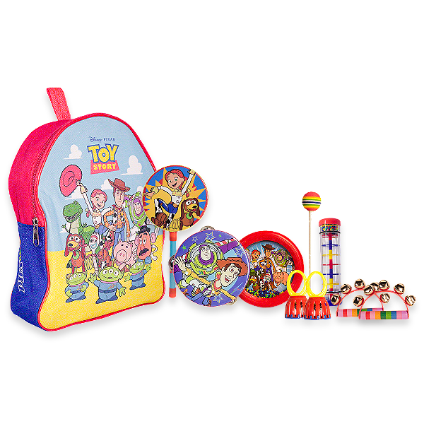 Kit Bandinha Phx Toy Story Musicalização Infantil C/ 6 Instr