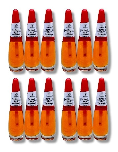 Base Vitaminada Tratamento Impala Manicure - 12 Unidades