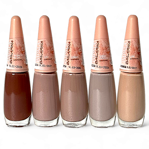 Esmalte Impala Coleção Bailarina 5 Unidades