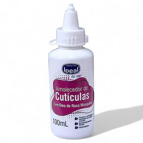 Amolecedor De Cutículas Ideal De Óleo De Rosa Mosqueta 100ml