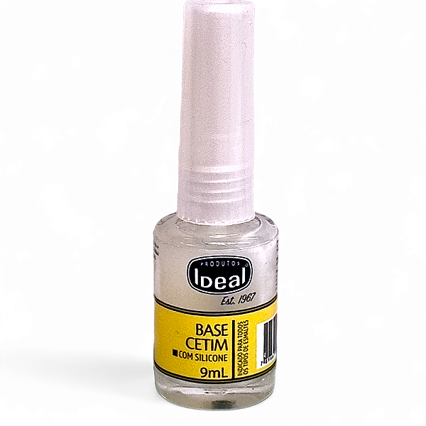 Ideal Base Cetim Com Silicone Para Unhas Profissional 9ml