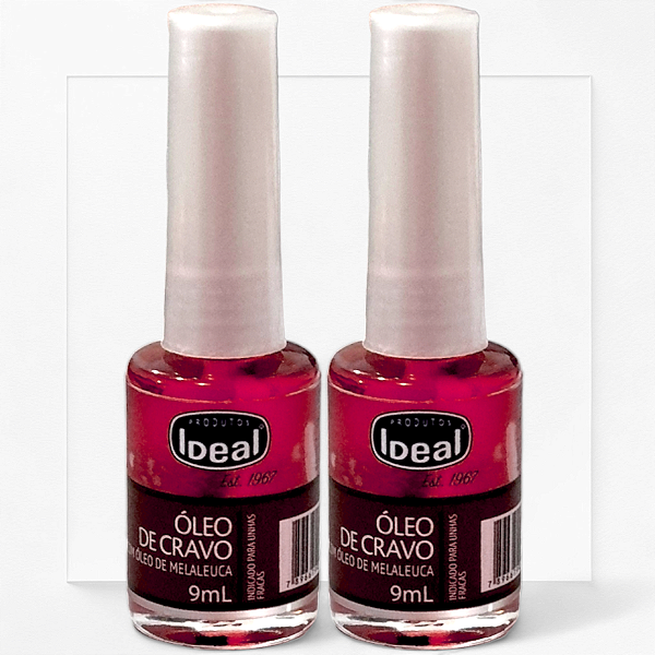 Ideal Óleo De Cravo Com Melaleuca P Unhas 9ml C/ 2 Unidades