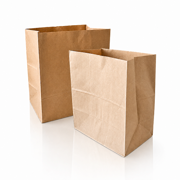 Kit 50 Sacos Kraft 30x31x19cm para Delivery
