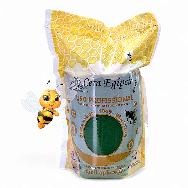 Cera Egípcia  Algas Marinhas Depilatória Método Espanhol 500g - Para Peles Sensíveis E Com Tendência à Flacidez.