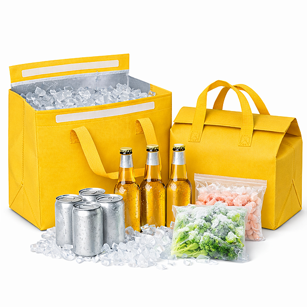 Kit 10x Sacola Delivery Térmica Impermeável Com Velcro M