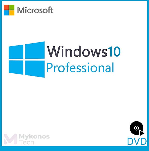 Licença WINDOWS 10 PROFESSIONAL COEM- FQC-08932