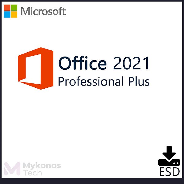 Pacote Office Pro Plus 2021 ESD- 269-17194