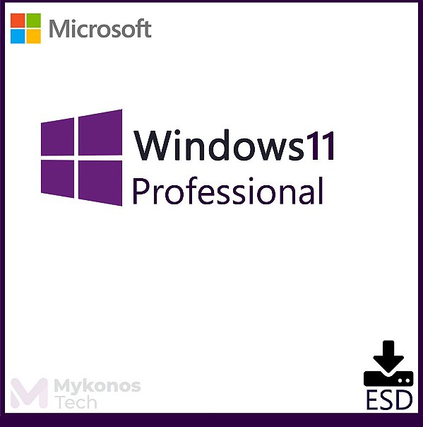 Licença WINDOWS 11 PROFESSIONAL ESD- FQC-10572