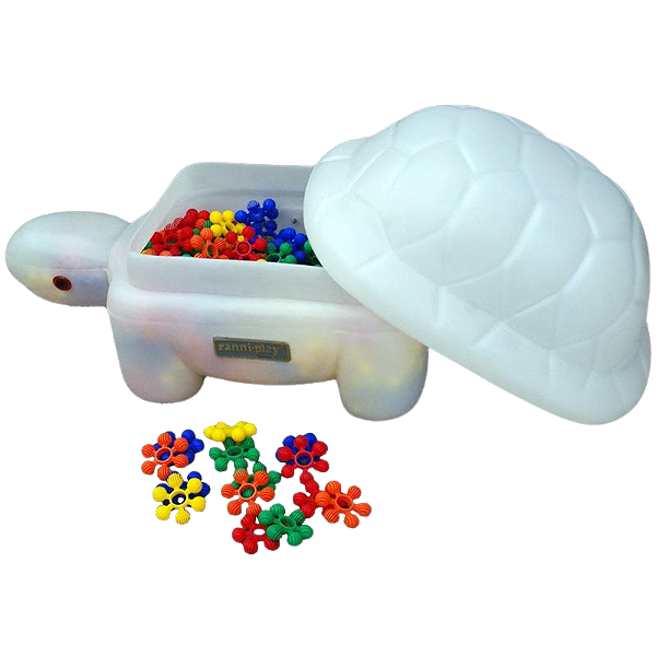 Kit Criativo Molecoliga C/Baú Tartaruga 240 pçs