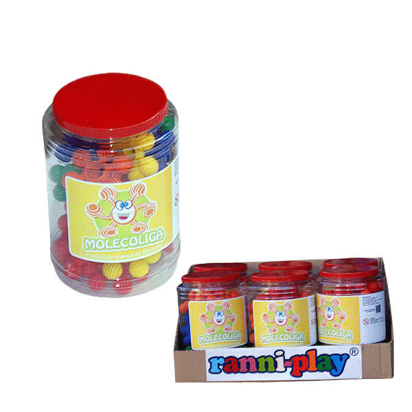 Caixa C/6 Potes Kit Molecoliga 24 Pçs em cada pote