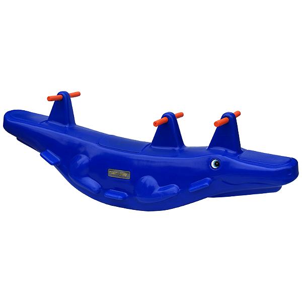 Gangorra Crocodilo Azul