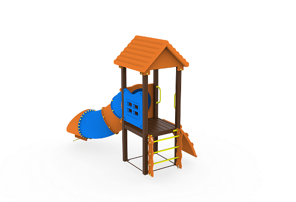 Playground Madeira Plástica - cód.: B952 - Faixa etária de até  06 anos