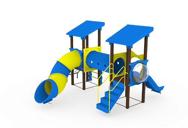 Playground Madeira Plástica - cód.: B954 - Faixa etária até 06 anos