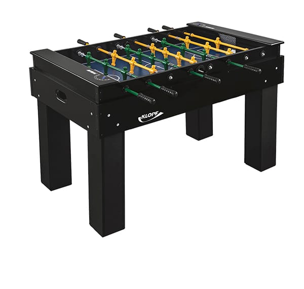 Mesa de Pebolim - Estrutura em MDF com aplicação de verniz PU – preto - 1080