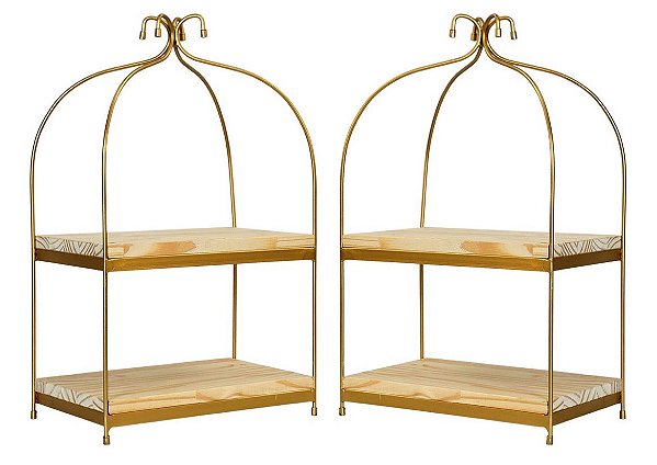 SUPORTE PARA DOCES/SALGADOS - RETANGULAR