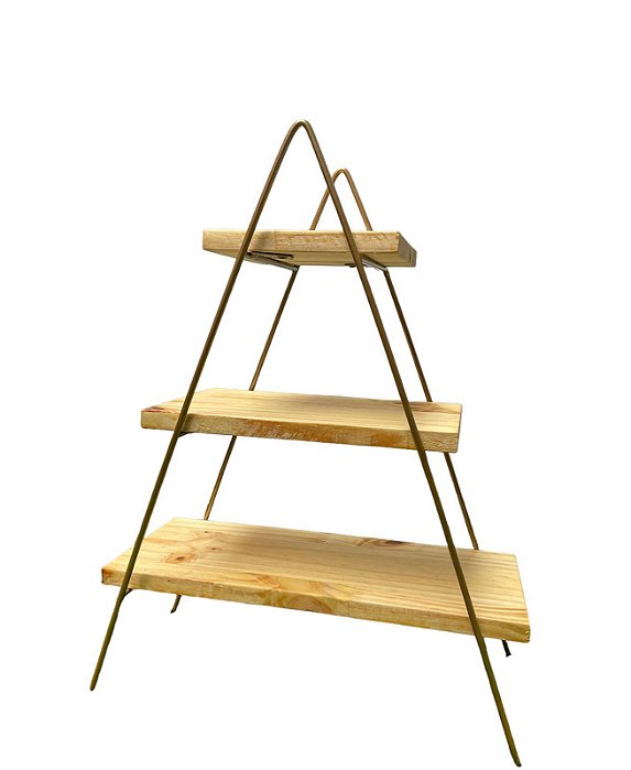SUPORTE PARA DOCES/SALGADOS - TRIANGULAR
