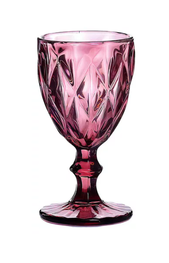 TAÇA DIAMOND 340ML - LILÁS