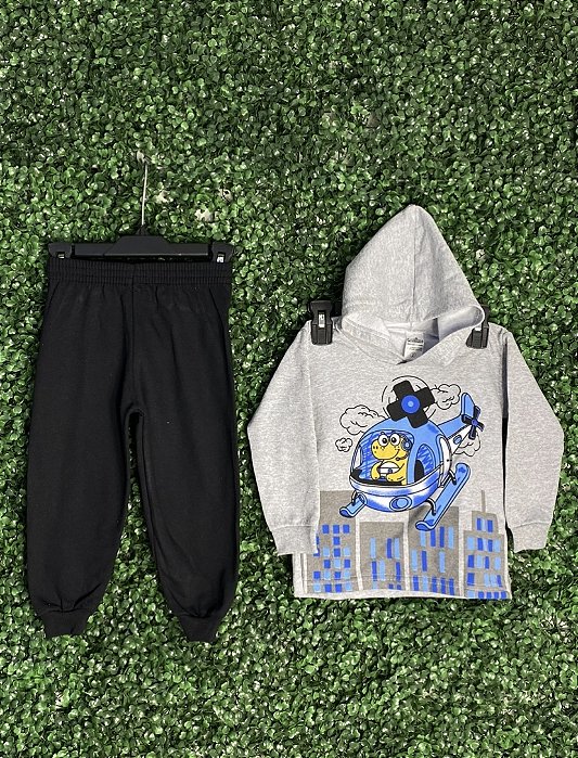 Conjunto Infantil aeronave