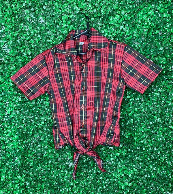 Blusa Xadrez Infantil