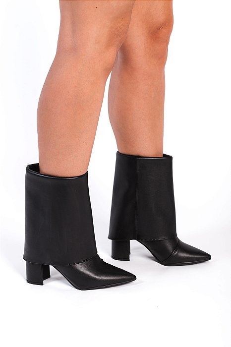 Bota Capa Verônica Preta