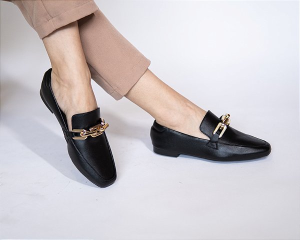 Mocassim Catarina Preto