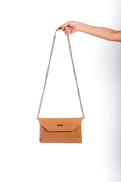 Bolsa Helena em Couro Coconut
