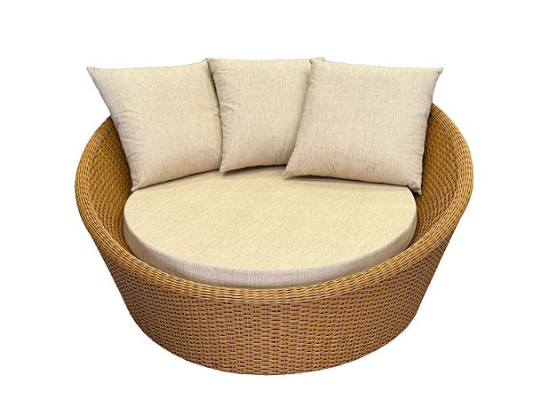 Chaise Pérgamo Fiber Avelã