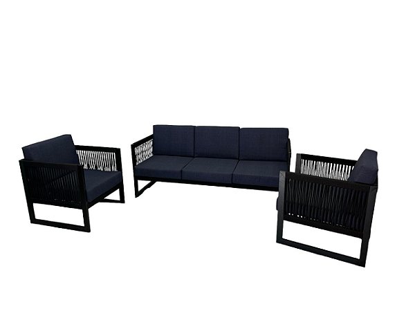 Conjunto Sofá Zurick Rope