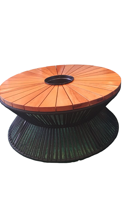 Champanheira Veneza em Tampo Madeira em Cedro