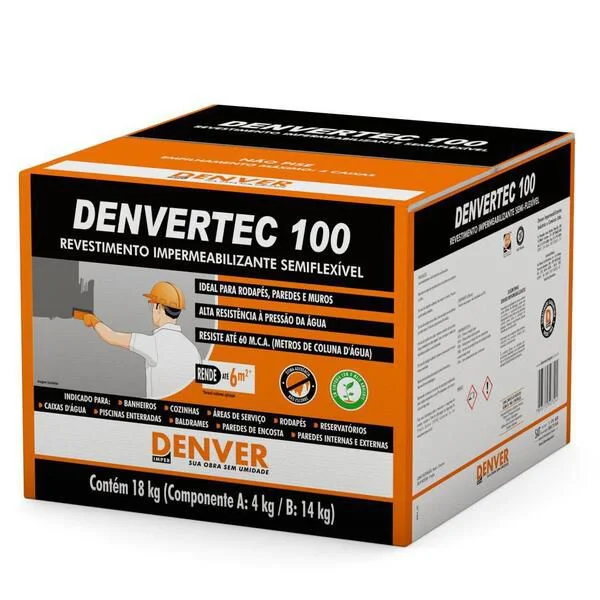 Denvertec 500 Cinza cx 18kg DENVER