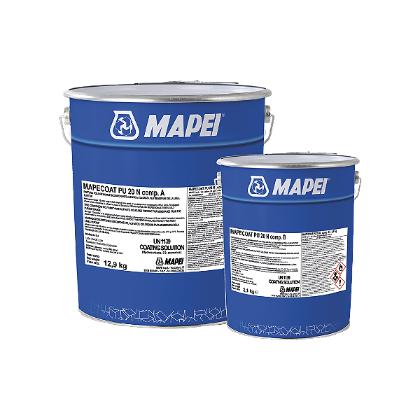 Balde de poliuretano lata de 15kg monocomponente Mapei