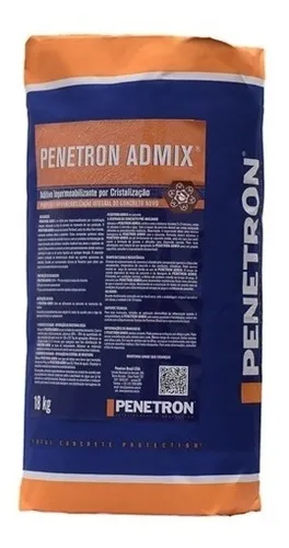 Aditivo Cristalizante Penetron Admix C/ Rastreador Saco 18kg