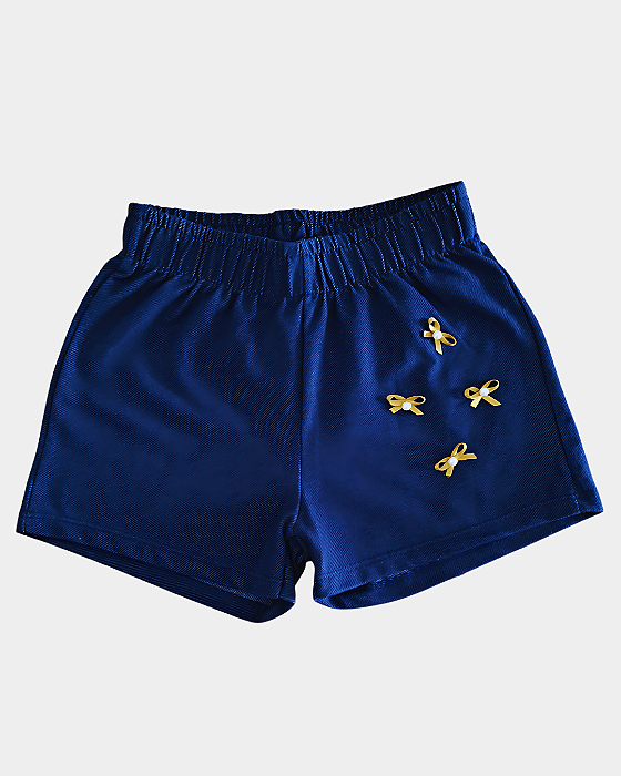 Shorts Infantil Menina estilo Jeans Kamylus