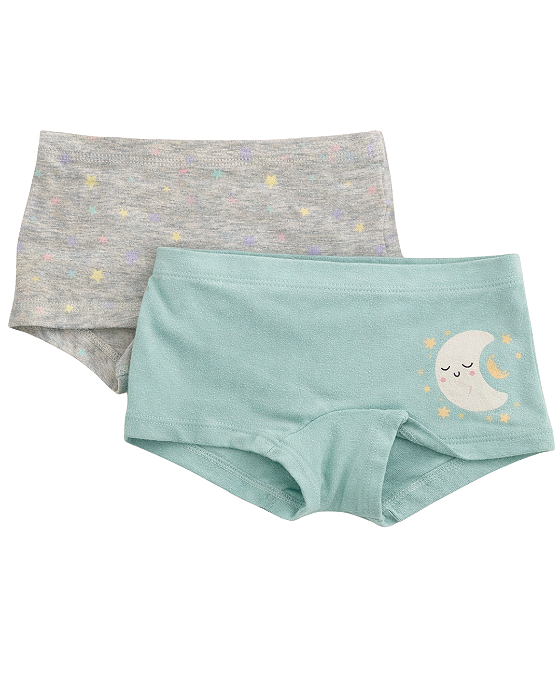 Kit 2 Calcinhas Boxer Infantil Soninho