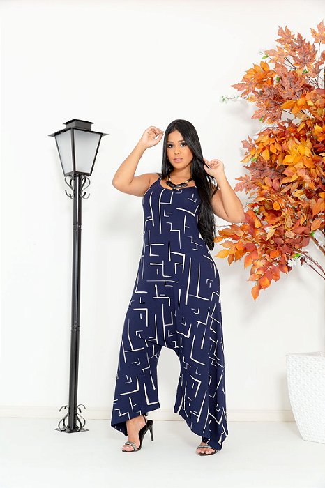 Macacão Saruel Pantalona