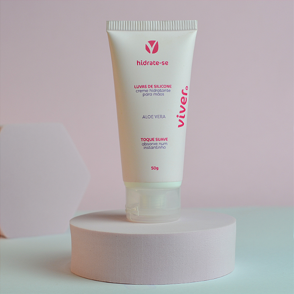 Creme hidratante para mãos Hidrate-se Toque Seco -  Viver+  50g