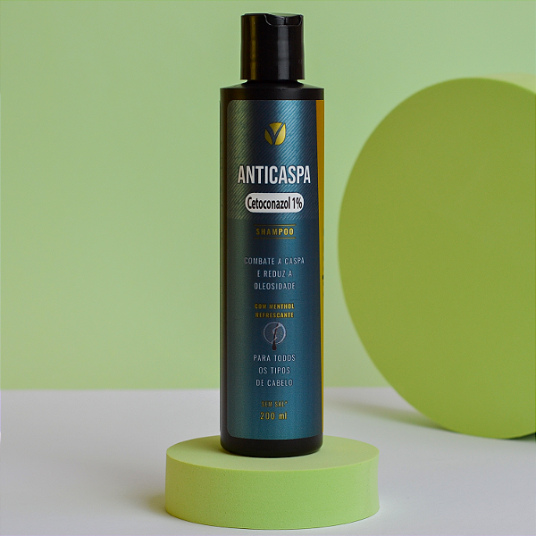 Shampoo Anticaspa com cetoconazol 200 ml - Caspa Zero! Viver+