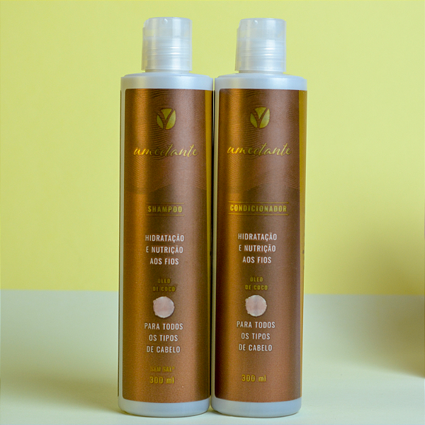 Kit Shampoo e Condicionador Umectante 300 ml - 2 produtos Viver+