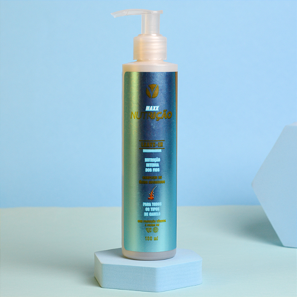 Leave-in Maxx Nutrição 180 ml - termoproteção e filtro UV  Viver+