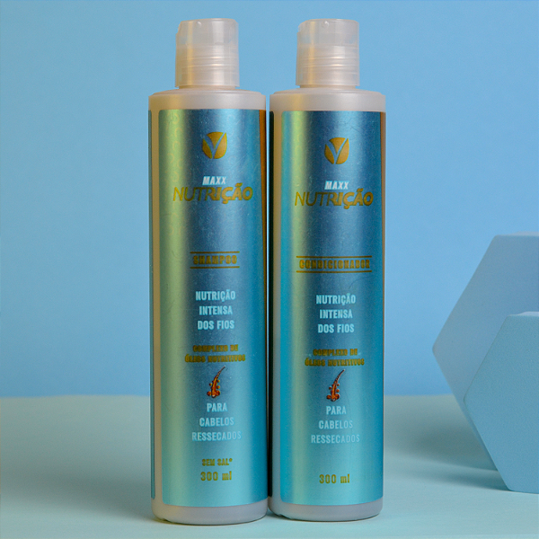 Kit Shampoo e Condicionador Maxx Nutrição - 300 ml (2 produtos) Viver+