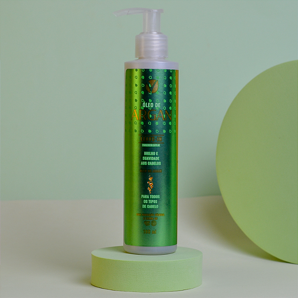 Leave-in Argan  180 ml - termoprotetor e filtro UV - Viver+