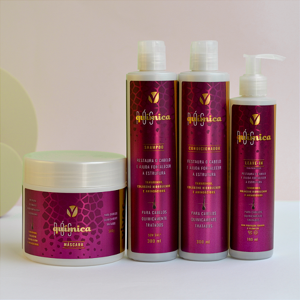 Kit Tratamento capilar Pós-química (4 produtos) Viver+